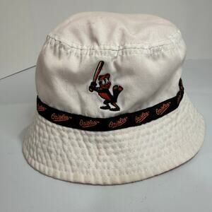 Baltimore Orioles Reversible Bucket Hat MLB Stitched Size Kids Youth / Small